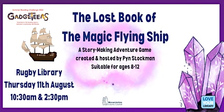 The Lost Book of The Magic Flying Ship with Pyn Stockman @ Rugby Library