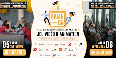Game On - Les rencontres professionnelles du Jeu Vidéo et de l'animation