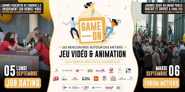 Game On - Les rencontres professionnelles du Jeu Vidéo et de l'animation