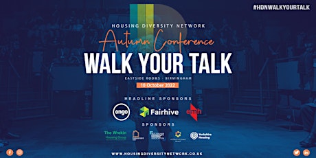 HDN Autumn Conference: Walk Your Talk