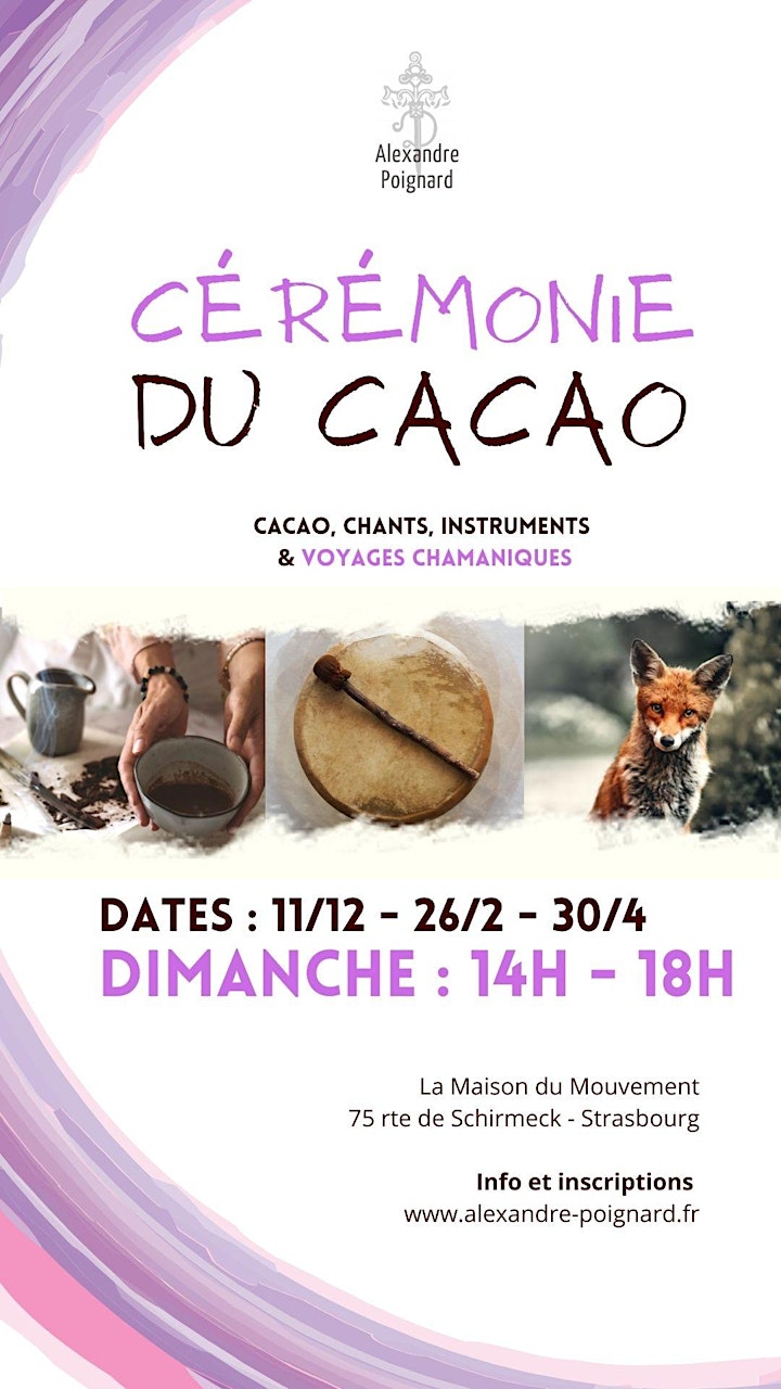 Image pour Cérémonie du cacao : Maloca & Voyages chamaniques 