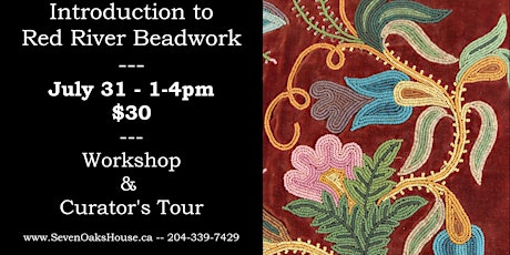 Intro to Red River Beadwork - Workshop & Curator's Tour primary image