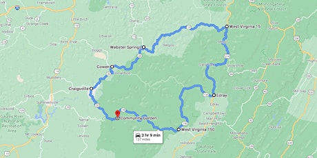 Primaire afbeelding van The West Virginia Hellbender - Great roads, scenery and friends