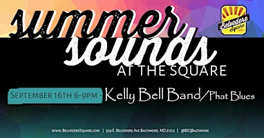 Summer Sounds at the Square with Kelly Bell Band