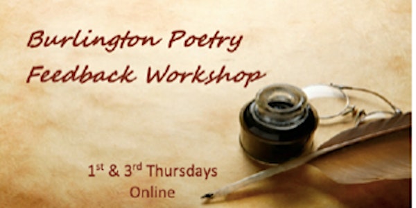 Burlington Poetry Feedback Workshop