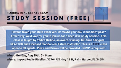 Florida Real Estate Exam Study Session