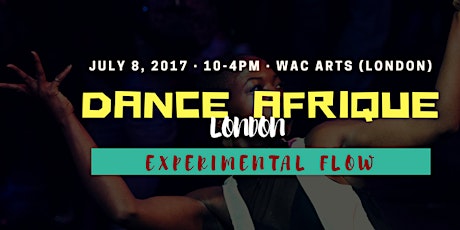 Dance Afrique - Experimental Flow London Workshop primary image