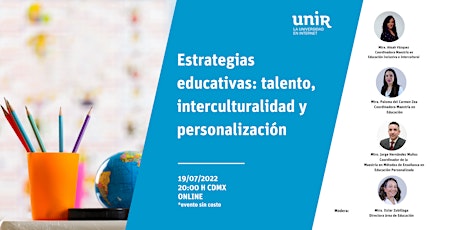 "Estrategias educativas: talento, interculturalidad y personalización"