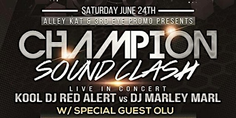 THE BLOCK PARTY" CHAMPION SOUNDCLASH" KOOL DJ RED ALERT *VS*DJ MARLEY MARL primary image