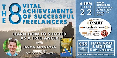 Learn How To Succeed As A Freelancer - Chipotle + Freelance Book + Networking + Workshop primary image
