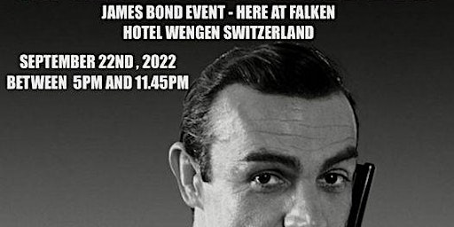AGENT 007 PARTY HOTEL FALKEN WENGEN