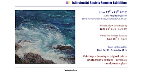 Islington Art Society Summer Show_Private View primary image