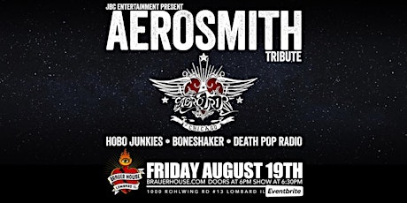 Aerosmith Tribute Aerotrip, The Hobo Junkies, Boneshaker, Death Pop Radio