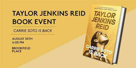 Author Taylor Jenkins Reid | Carrie Soto is Back Book Party