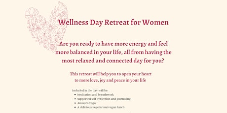 Hauptbild für Women’s Wellness Day Retreat Sheffield