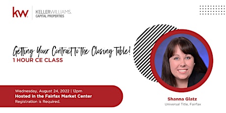 Getting Your Contract to the Closing Table with Shanna Glatz