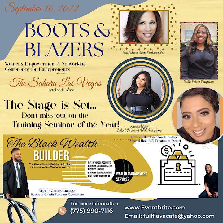Boots & Blazers Women’s Empowerment & Networking for Entrepreneurs image