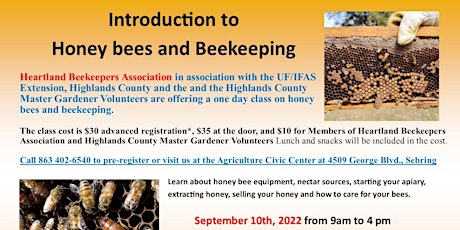 Introduction to Honey Bees and  Beekeeping