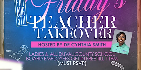 First Friday Teacher Takeover