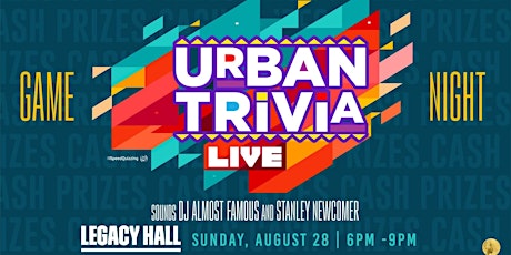 Urban Trivia Game Night + Second Edition Launch Party at Legacy Hall