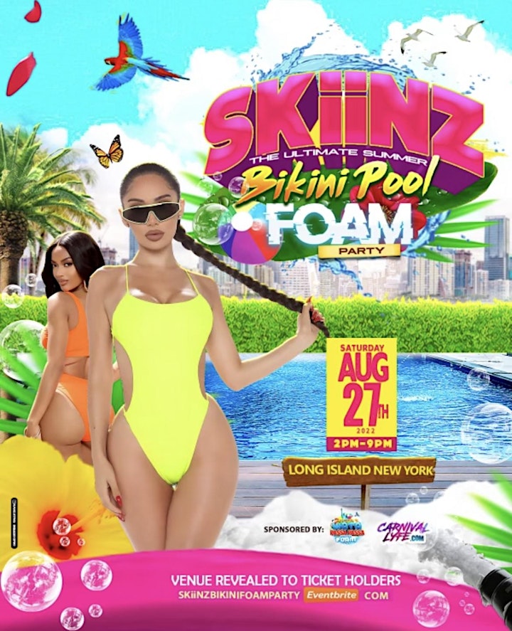 SKiiNZ  Bikini Foam Pool Party image