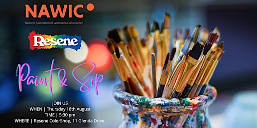Queenstown Lakes NAWIC Resene Paint and Sip evening