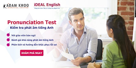 Pronunciation Test/Kiểm tra phát âm tiếng Anh primary image