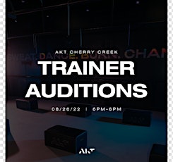 AKT Dance Fitness Trainer Audition!