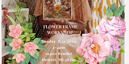 Flowers for Mama flower frame workshop