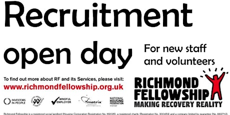 Richmond Fellowship Open Day primary image