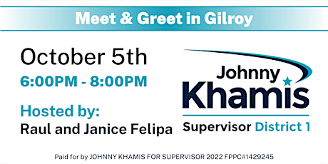 Meet & Greet in Gilroy primary image