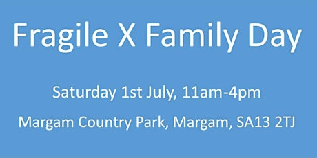 Fragile X Family Day primary image