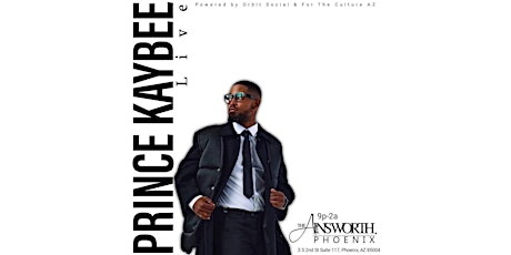Prince Kaybee Live in Phoenix primary image
