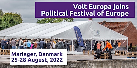 Volt at Political Festival of Europe - Det Europæiske Folkemøde, Mariager