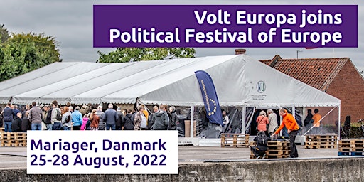 Volt at Political Festival of Europe - Det Europæiske Folkemøde, Mariager primary image