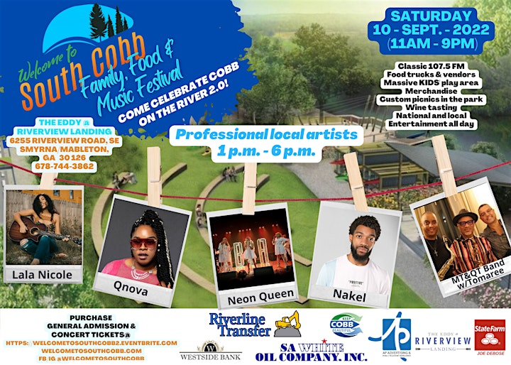 Welcome to South Cobb Fest. w/National R&B Artists Glenn Jones and J-Stylz image