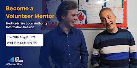 Become a Mentor in Hertfordshire - Info Session
