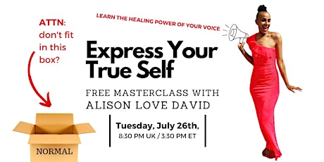 Express Your True Self - Learn The Healing Powers Of Your Voice