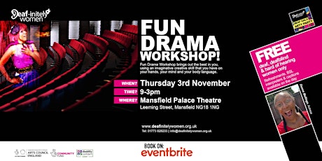 Deaf Art: Fun Drama Workshop!