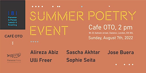 Summer Poetry Event