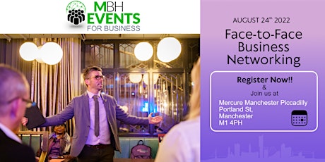 August 24th Face to Face Business Networking Event.