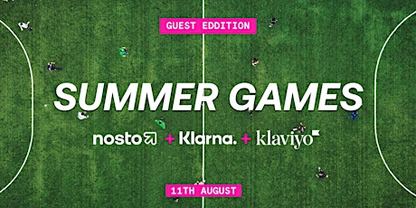 Nosto x Klaviyo x Klarna: Summer Games