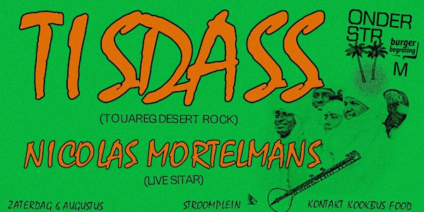 Tisdass (touareg blues) & Nicolas Mortelmans (live sitar) op het Stroomplei