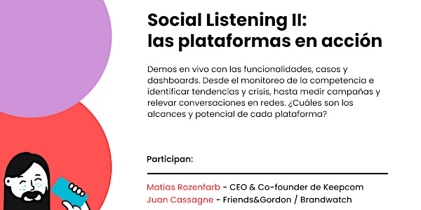 Social Listening: las plataformas en acción