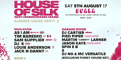 House of Silk - Summer House Party 3   primärbild