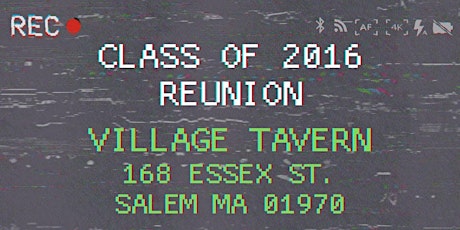 SHS Class of 2016 Reunion
