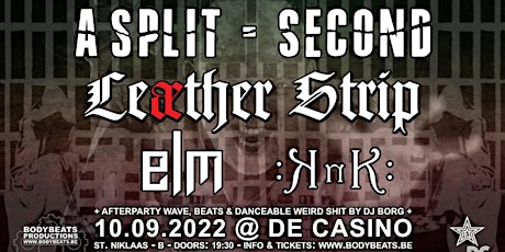 Image principale de Not Just Another EBM Day with A Split-Second, Leaether Strip & more!