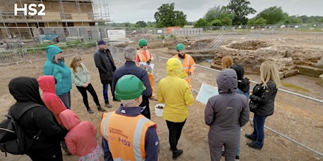 HS2 excavations at Coleshill Manor