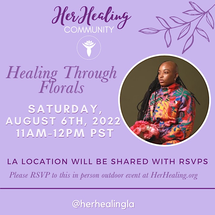 HerHealing Community: Healing Through Florals image