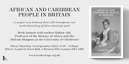 African and Caribbean People in Britain Book Launch with Hakim Adi